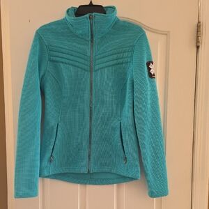 Women's Teal Spyder Apres Ski Jacket